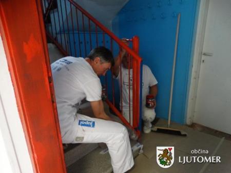 Humanitarna akcija slikopleskarjev v Prlekiji 3